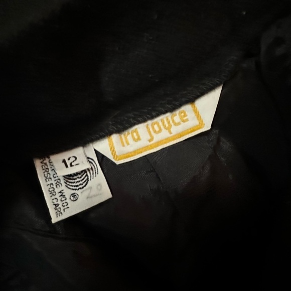 vintage wool skirt, size 12 - Picture 6 of 7